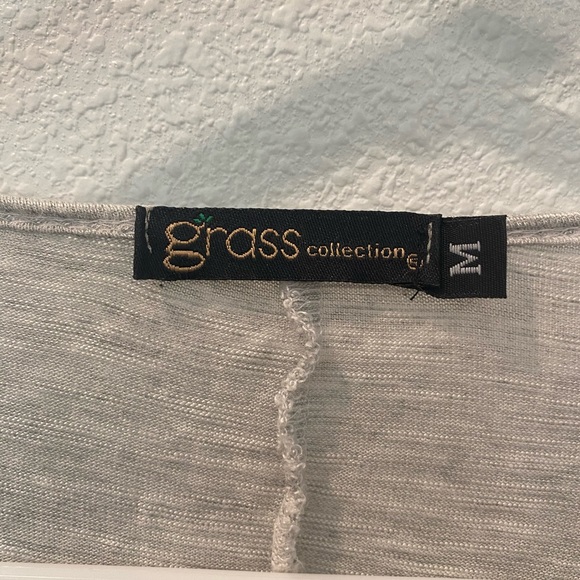 Grass Collection Woman’s Blouse with Embroidered Stones - Picture 4 of 4